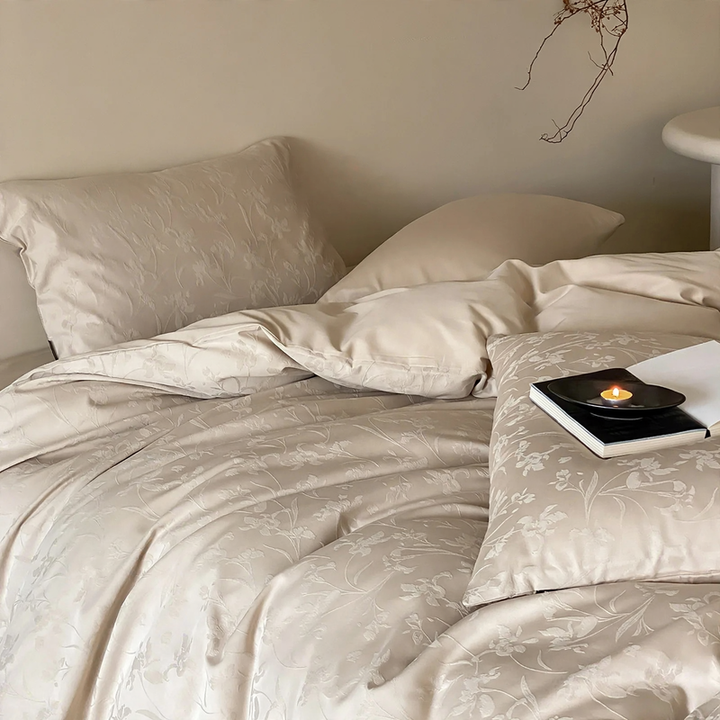 Long Staple Cotton Bedding, 4-piece, Satin Weave