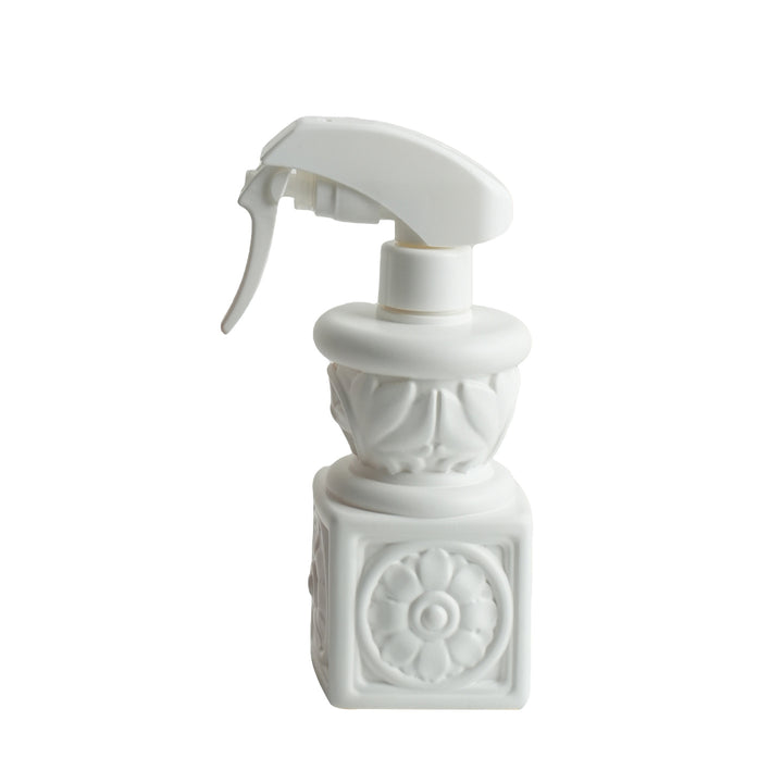 Spray bottle for plants, column shape