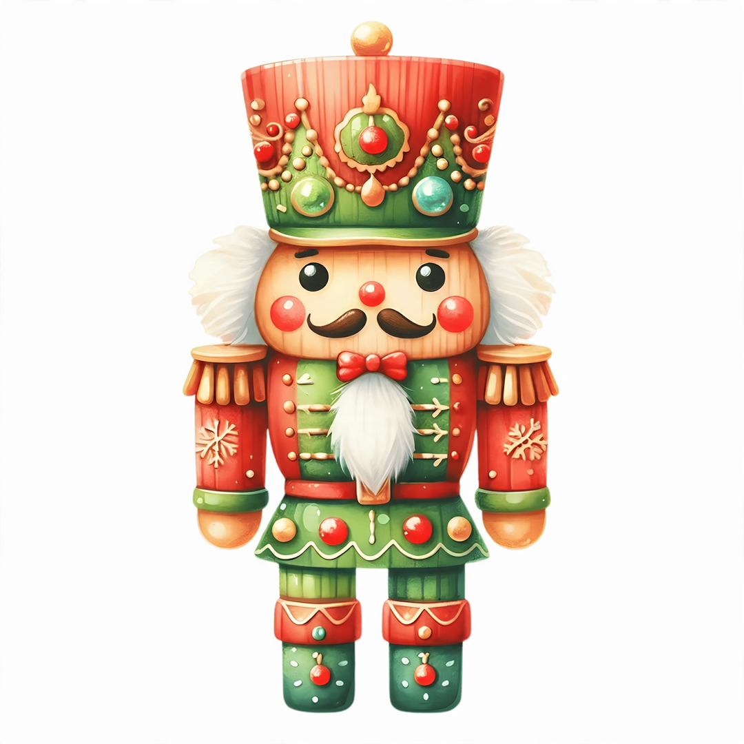Nutcracker wooden sign for garden and entrance