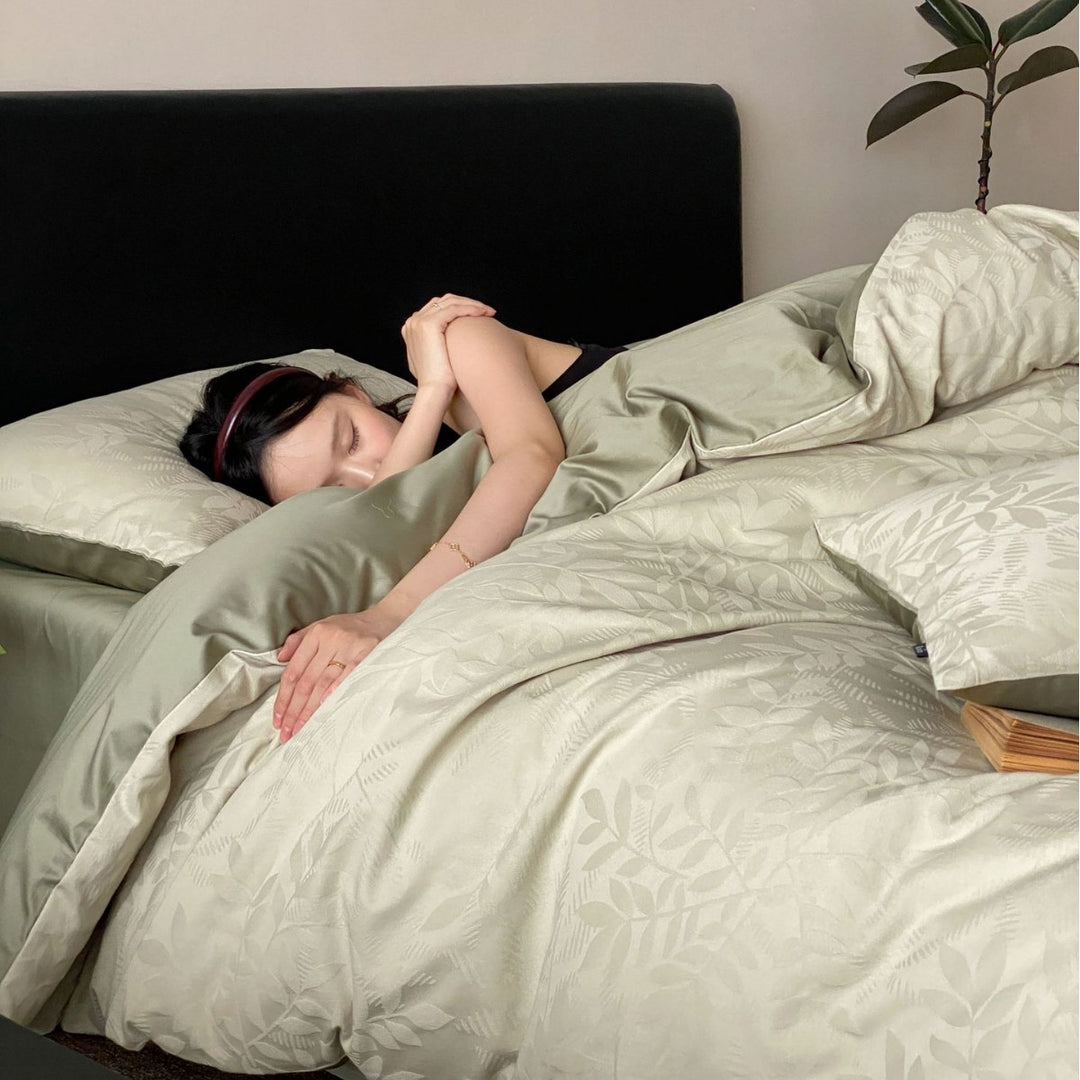 Long-staple cotton bedding, satin, jacquard