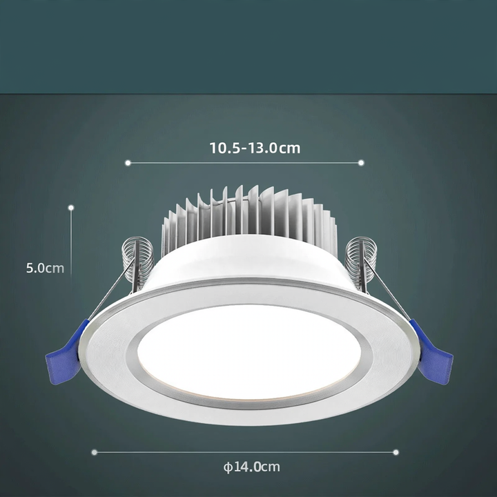 LED recessed light made of aluminum