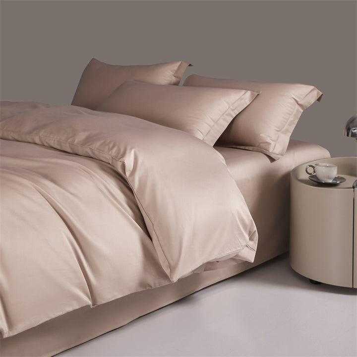 Long-staple cotton bedding, 100, satin binding