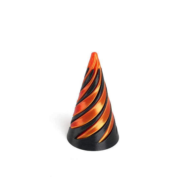 3D-printed, geometric stress relief toy, 6.4 cm