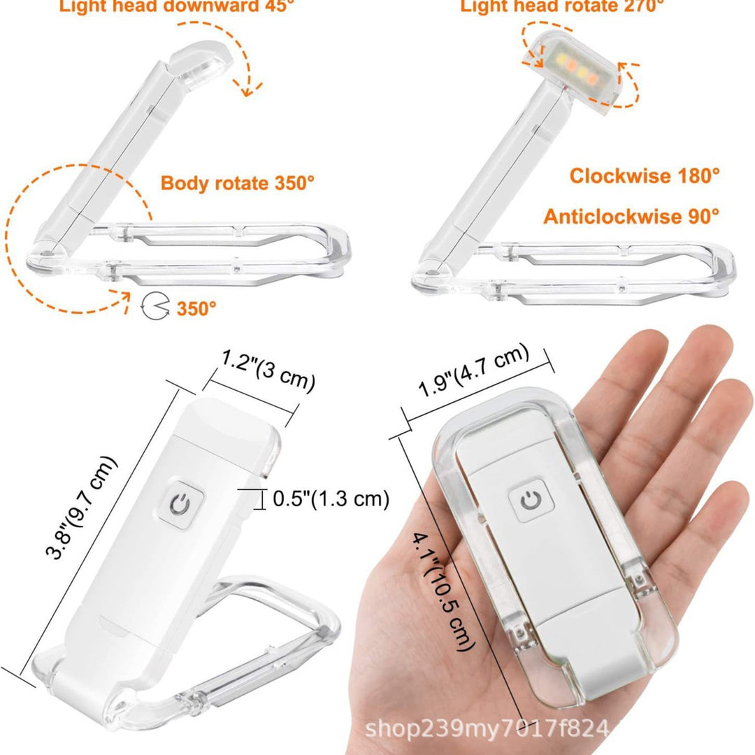 LED-USB-Clip Light, foldable