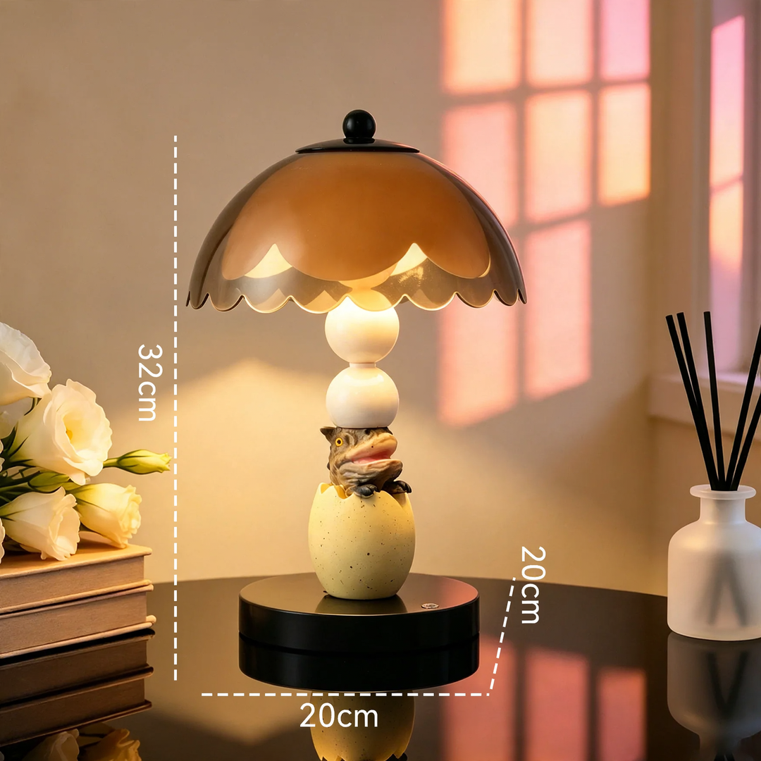 Dinosaur table lamp with color change
