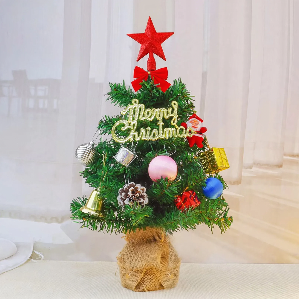 Mini Christmas tree made of PVC, 40-50 cm