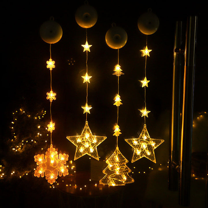 LED Christmas suction light for window