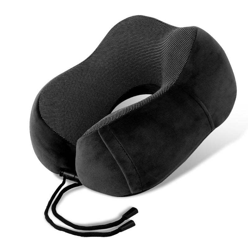 Travel Neck Pillow U-Shape Memory Foam with Storage