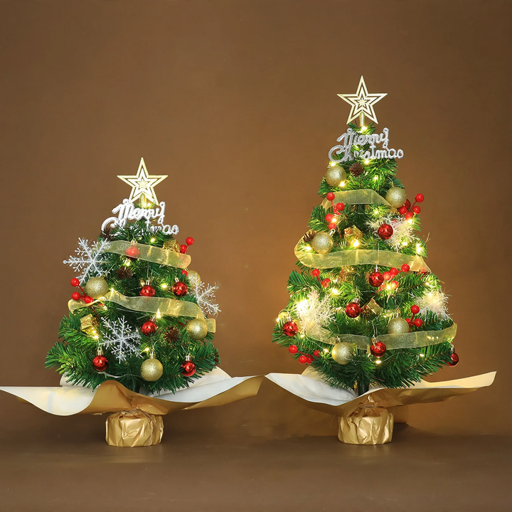 Mini Christmas tree made of PVC, 45 cm or 60 cm