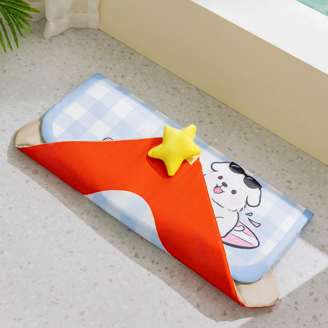 Thin breathable dog mattress, waterproof