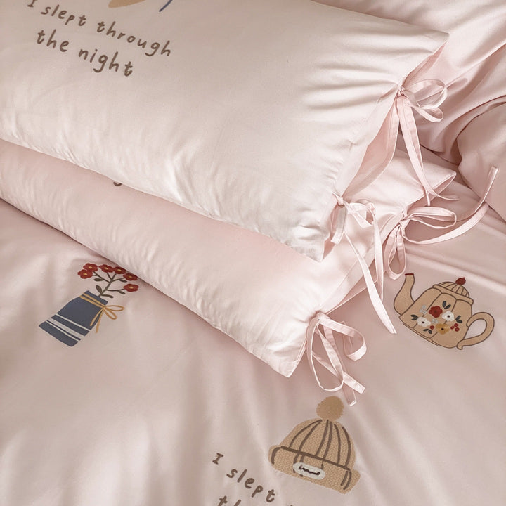Bedding set made of Xinjiang cotton, brushed, 100s