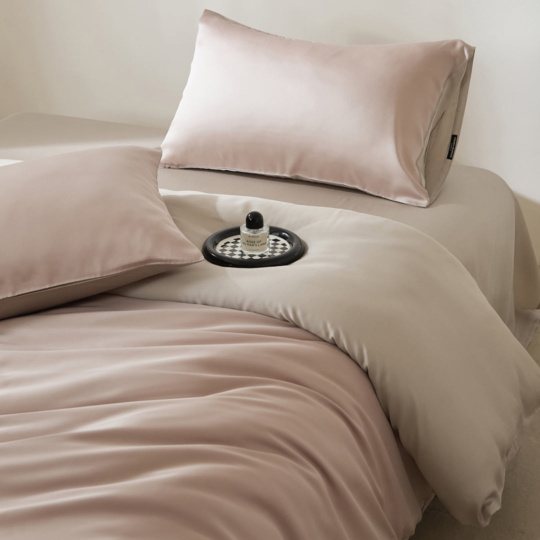 Lyocell bedding with cooling effect for summer