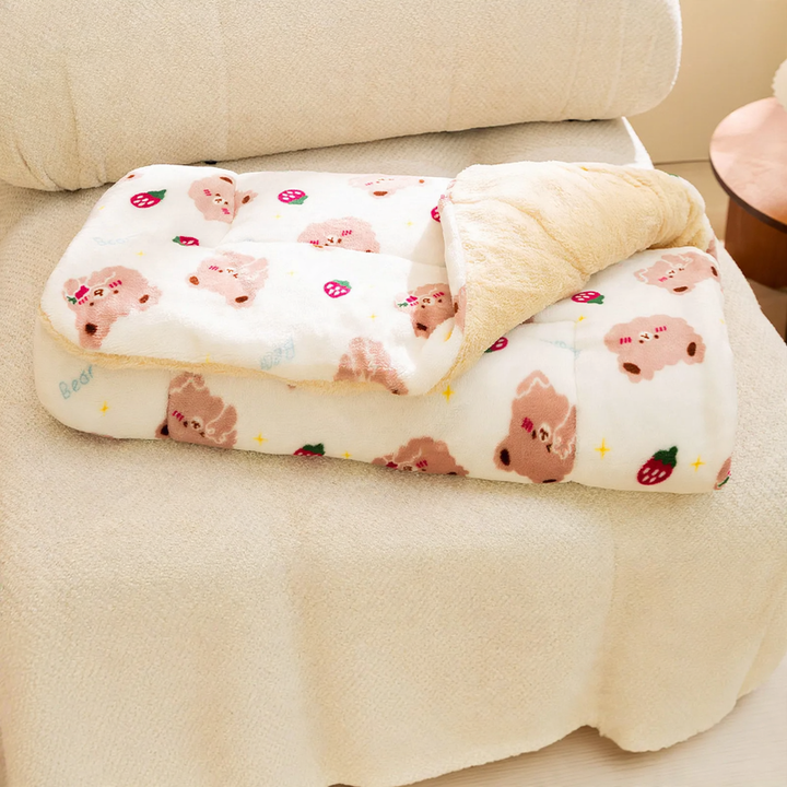 Dog bed, oval, sizes S–XXL, warming