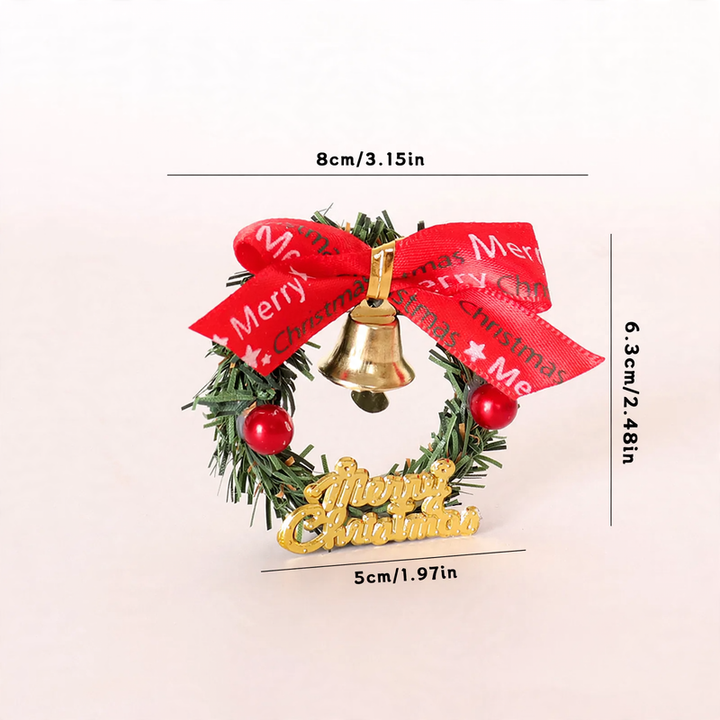 Smaller decorative Christmas wreath
