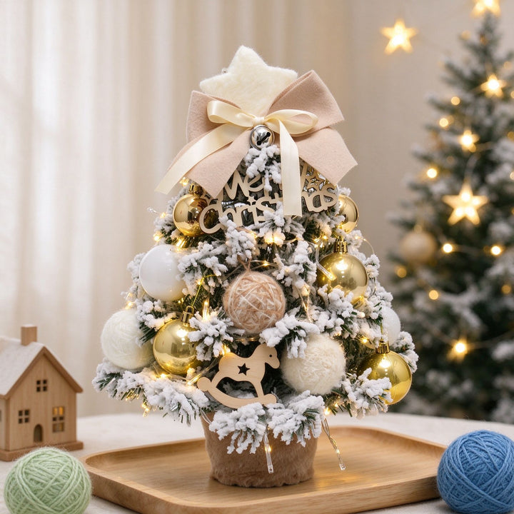Mini Christmas Tree with Lighting, 35 or 45 cm