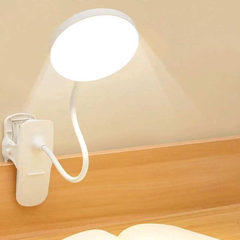 LED Clamp Lamp for Desk and Bed
