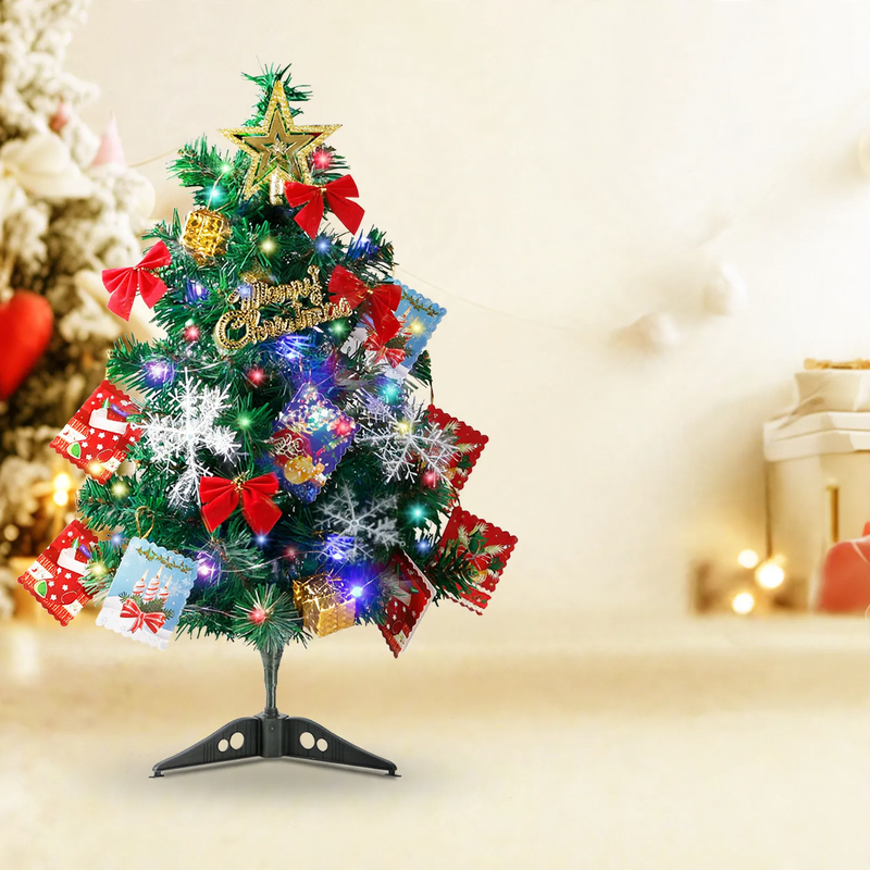 Mini Christmas Tree Set, 60 cm, for Indoor Use
