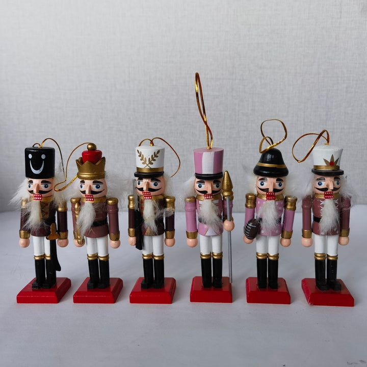Nutcracker soldier made of wood, 12 cm, hand-painted