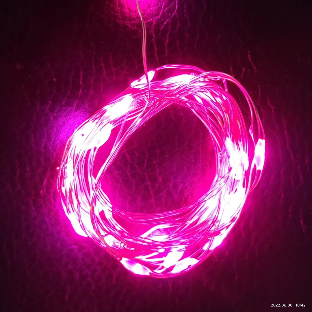 LED string lights with balls, 3 m