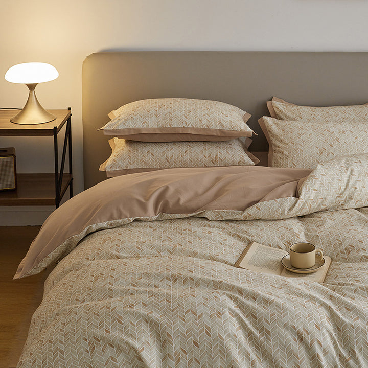 Bedding set, 100S, fluffy, floral pattern