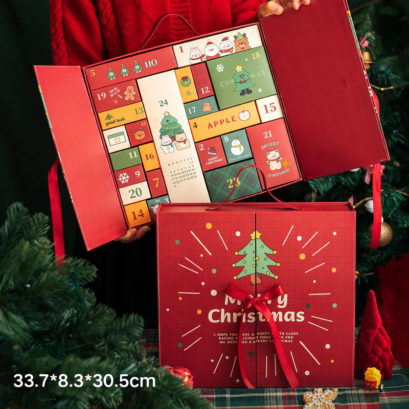 Christmas Countdown Gift Box, 24 Compartments