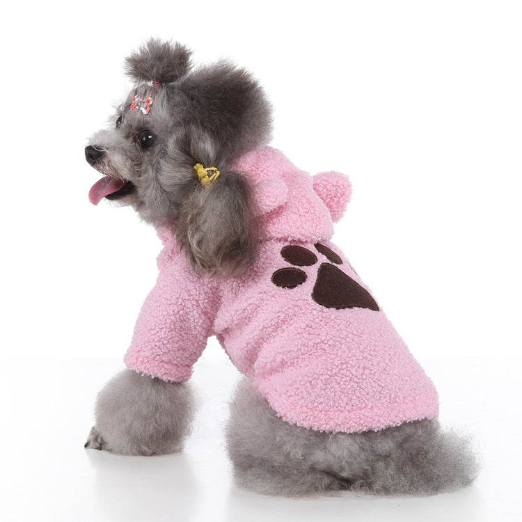 Hooded sweatshirt for dogs, autumn and winter