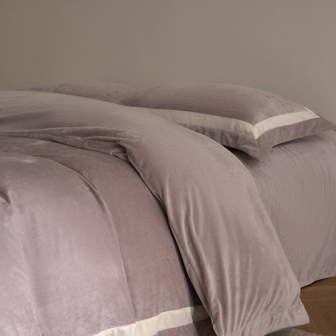 Warm 4-piece baby fleece bedding set