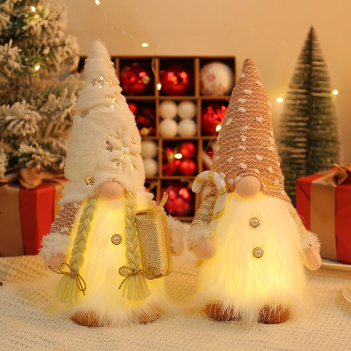 Shining Gnome with Sequin Hat