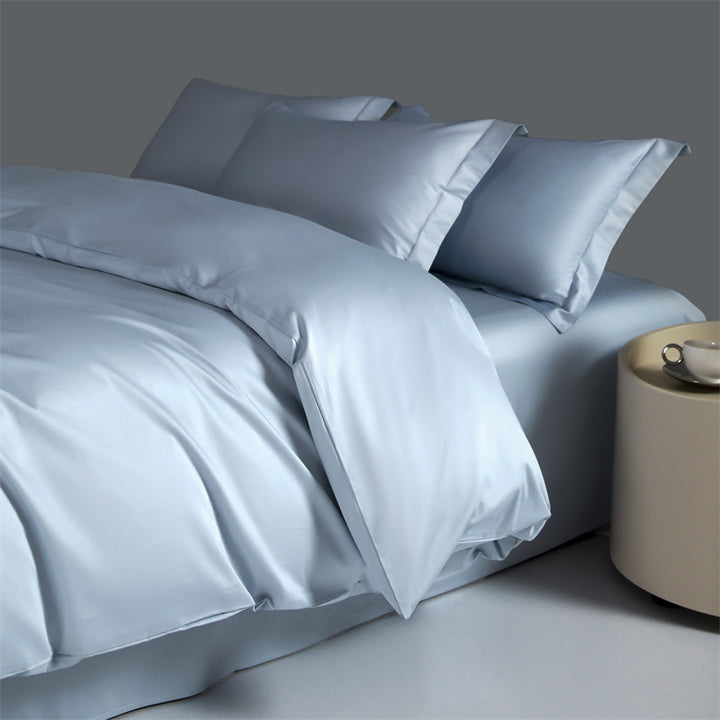 Long-staple cotton bedding, 100, satin binding