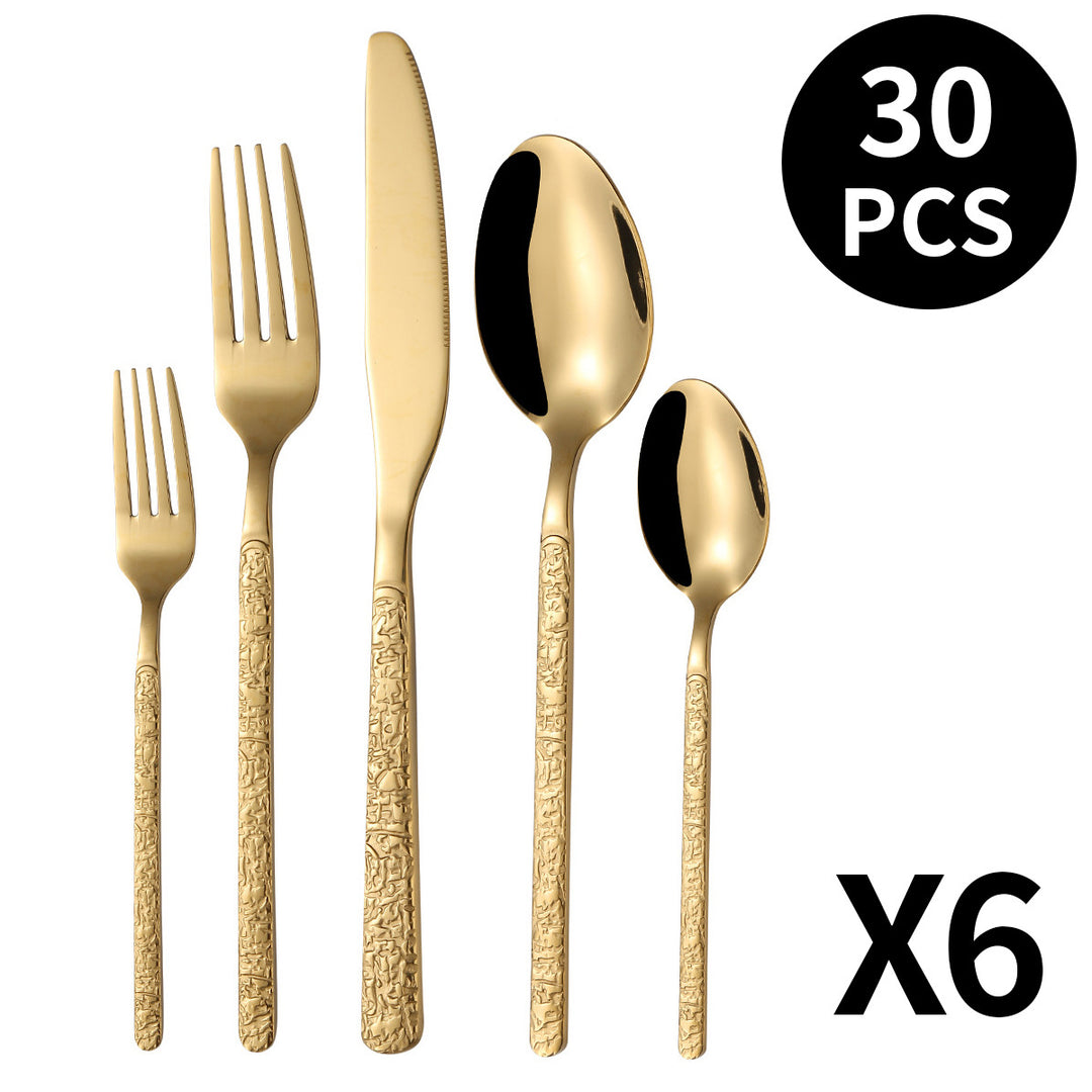 Cutlery set made of stainless steel, 20-piece