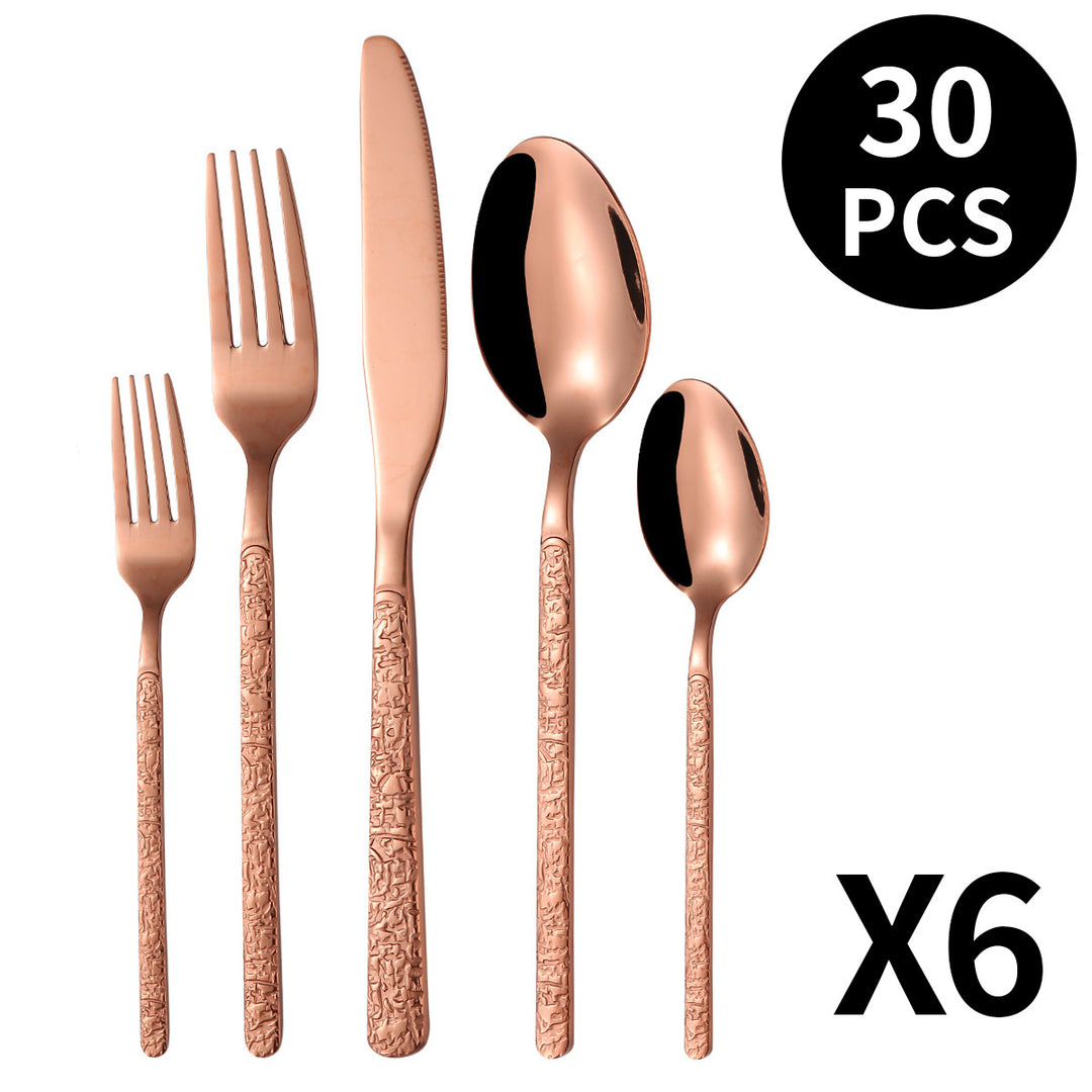 Cutlery set made of stainless steel, 20-piece