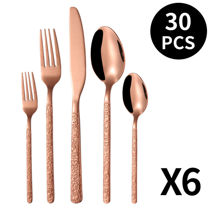 Cutlery set made of stainless steel, 20-piece