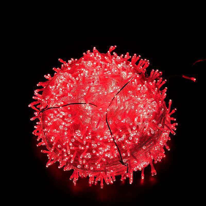 LED string lights for indoor and outdoor use