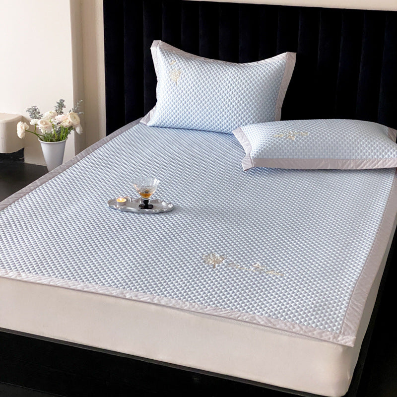 Cooling Ice Silk Bed Set, 3-Piece