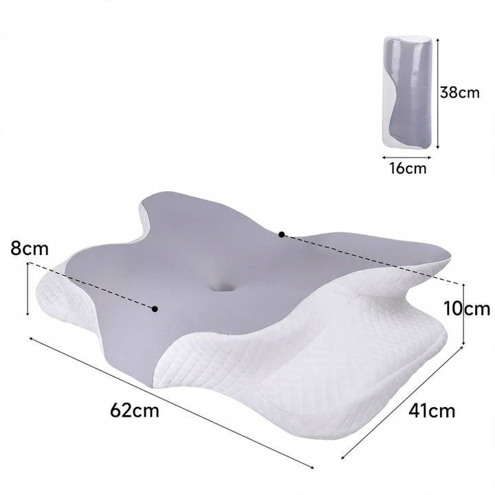 Butterfly-shaped neck pillow MJ8149 with memory foam
