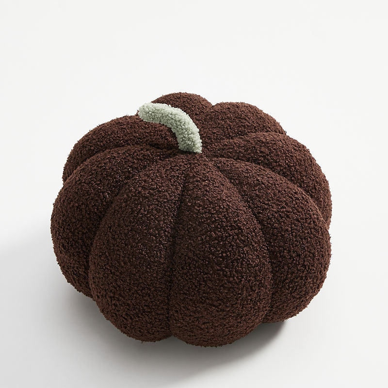 Plush decorative pillow pumpkin shape, 35 cm