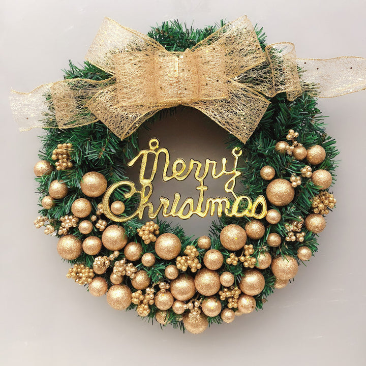 Decorative Christmas wreath for door and wall