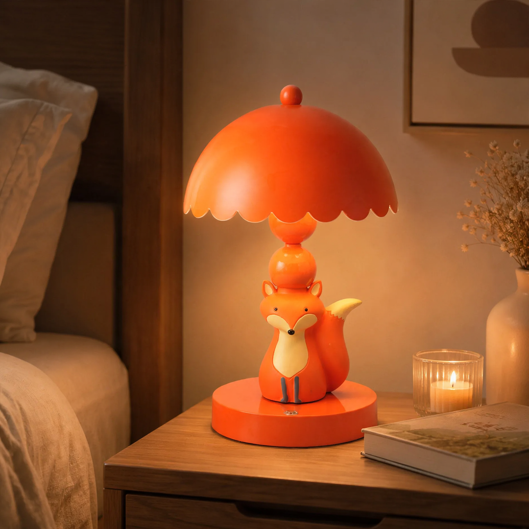 Cartoon Fox Table Lamp with Color Change