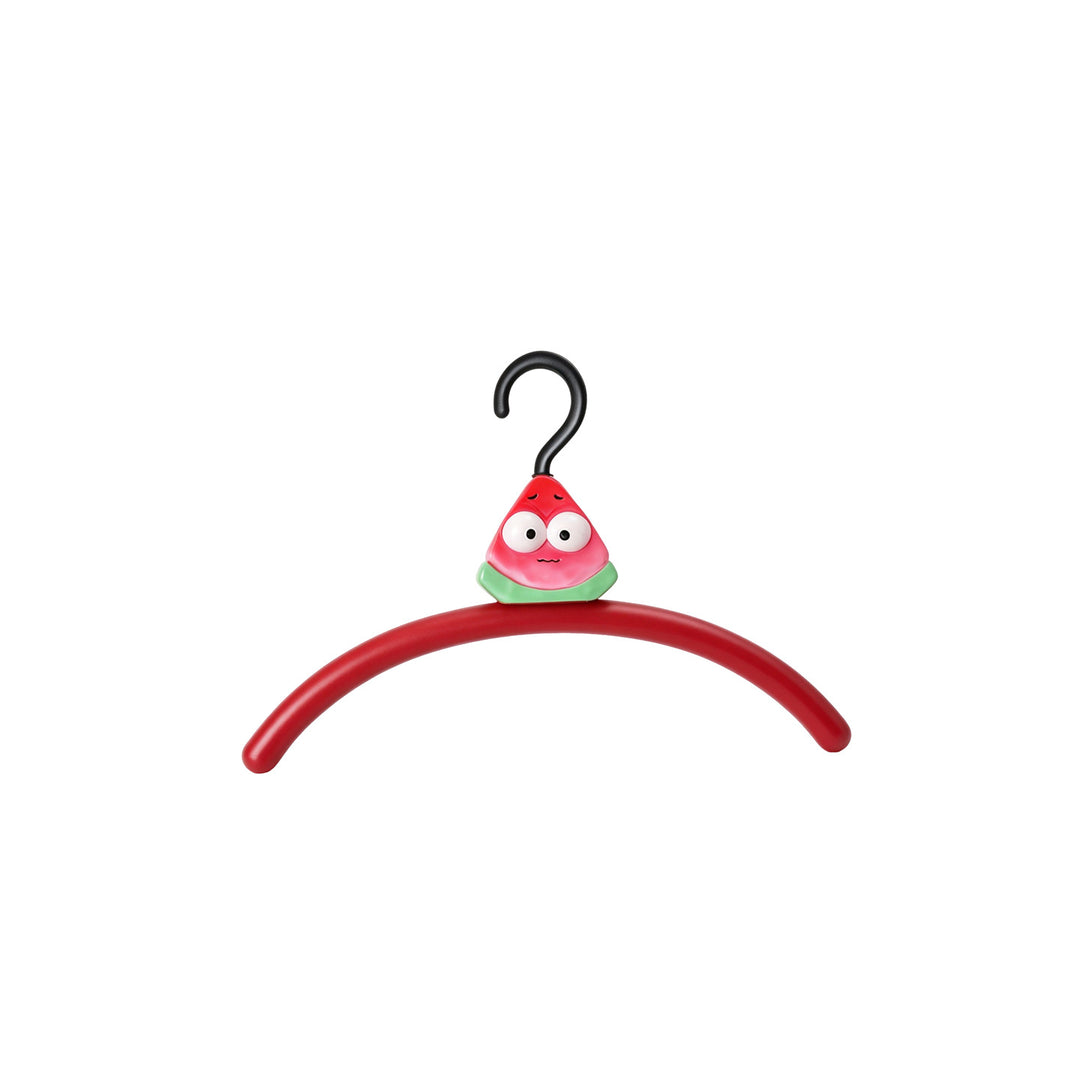 Plastic clothes hanger with cartoon design