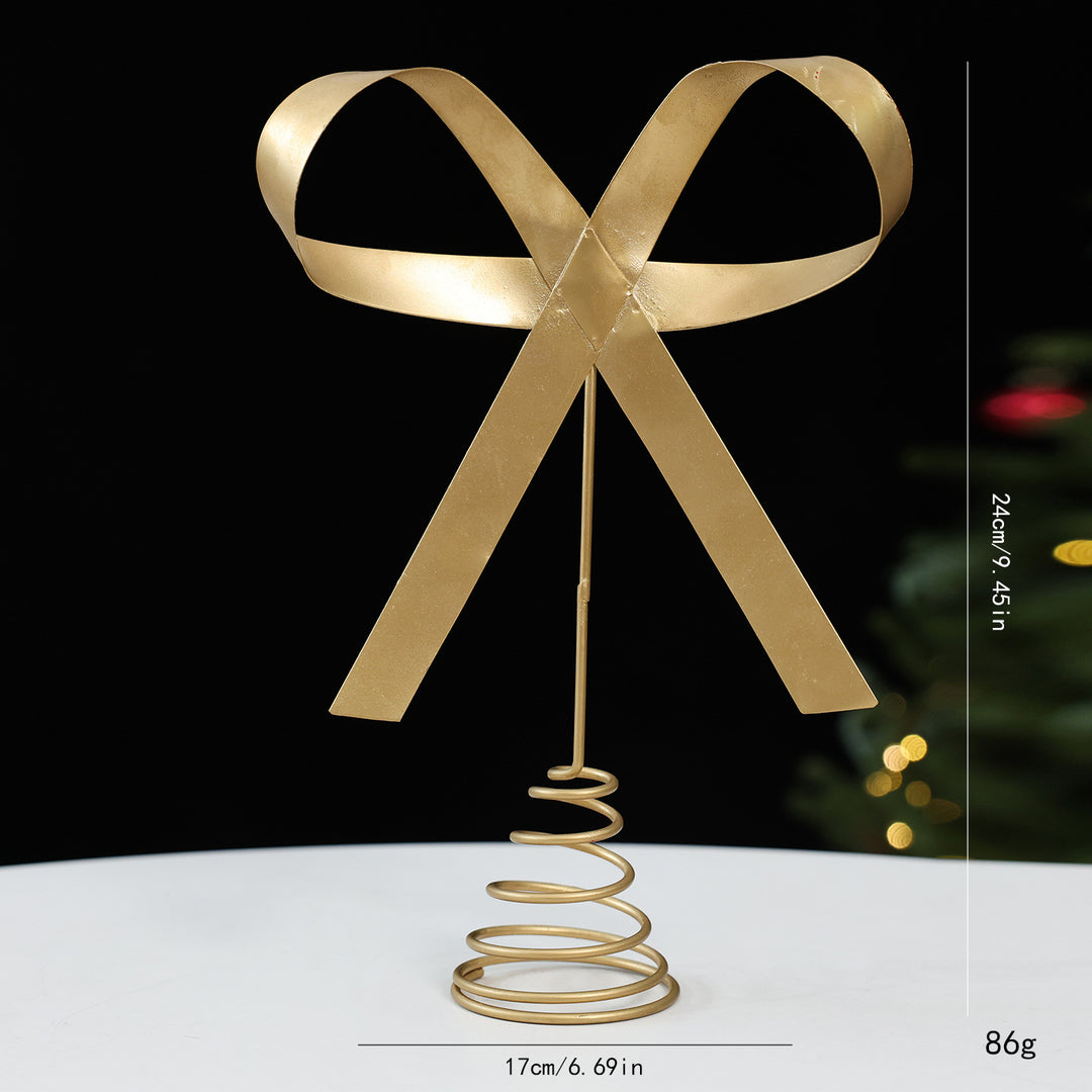 Christmas tree top decoration made of iron