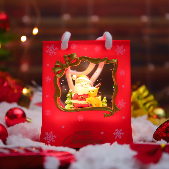 Classic Christmas light decoration made of resin