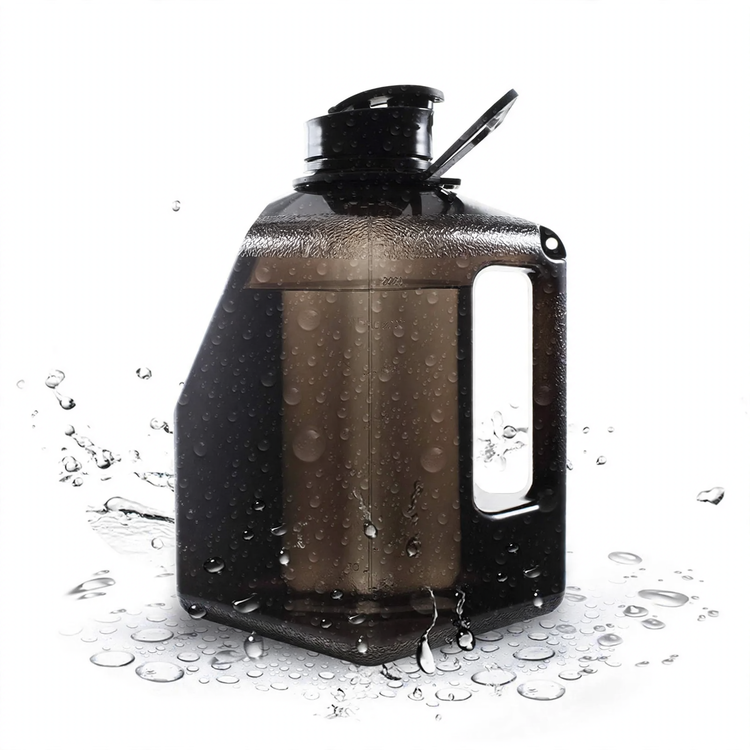 Sport bottle with magnetic holder, 2700 ml, silicone