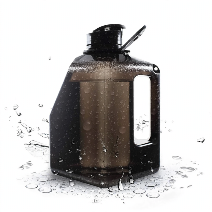 Sport bottle with magnetic holder, 2700 ml, silicone