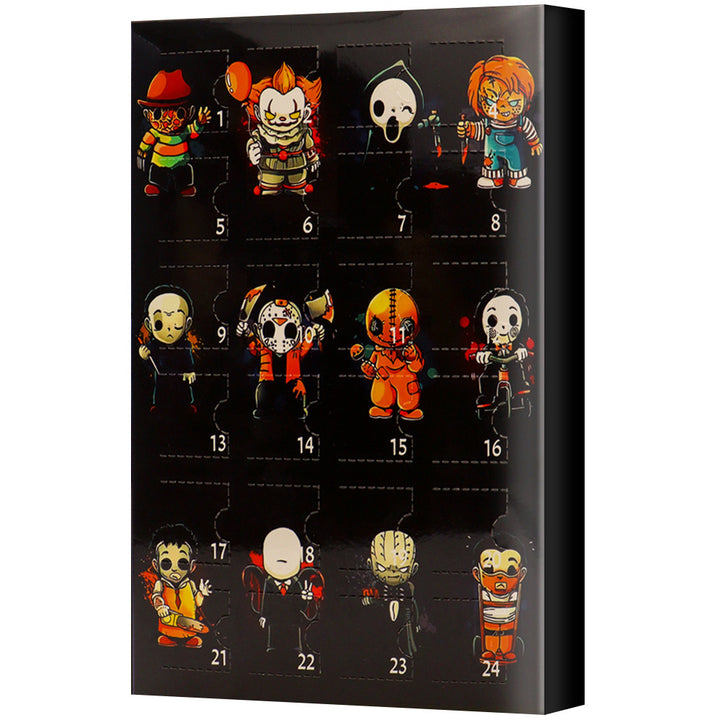 Halloween Advent Calendar with 24 Surprise Figures