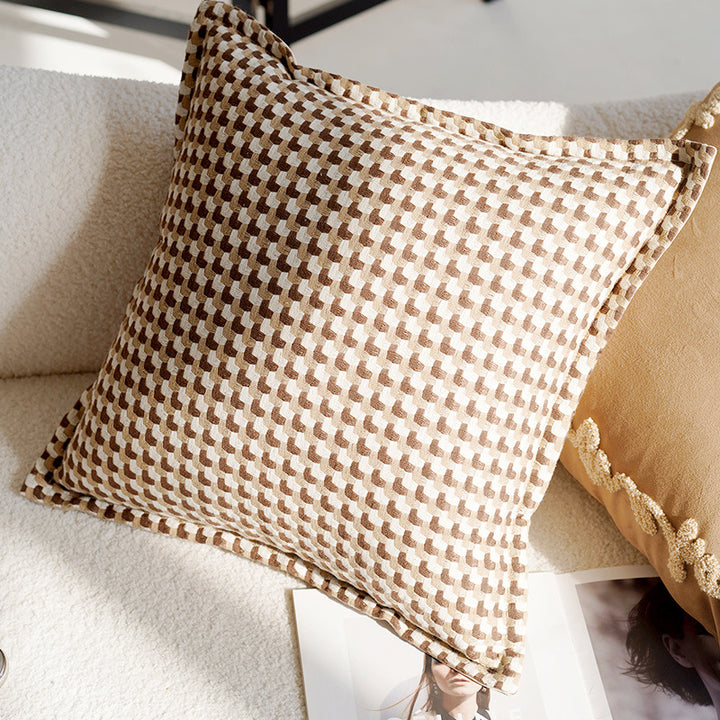 Nordic Pillowcase, Linen, Dots and Patterns