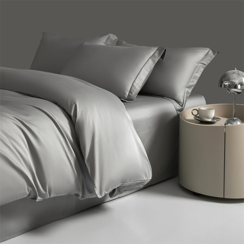 Long-staple cotton bedding, 100, satin binding