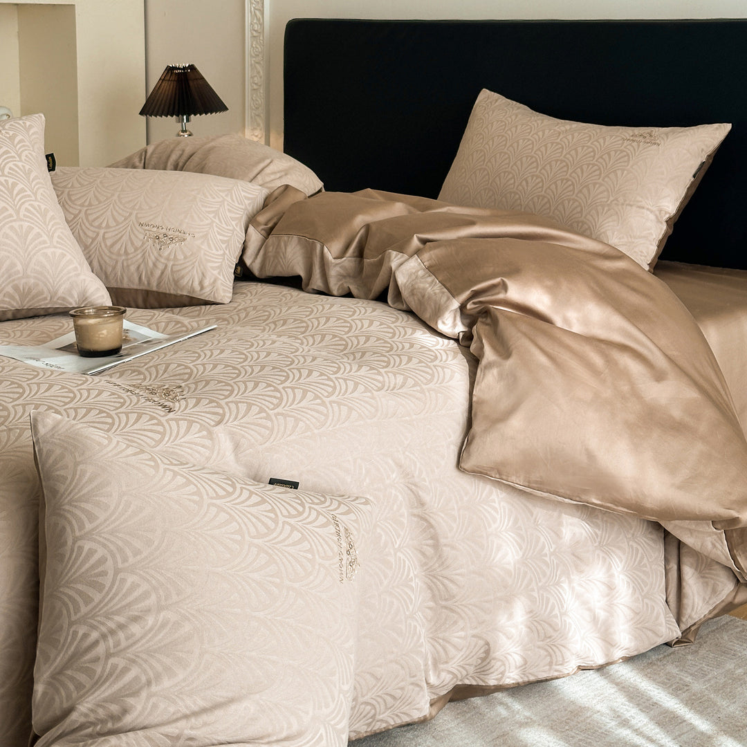 Luxurious bedding set made of 100S long-staple cotton