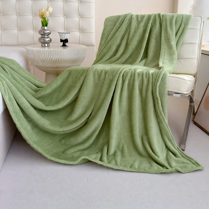Solid Color Multifunctional Throw Blanket