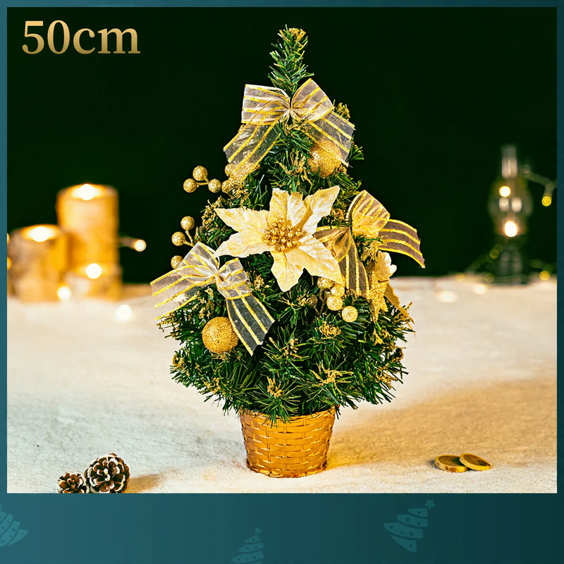 Mini Christmas tree, PVC, table decoration