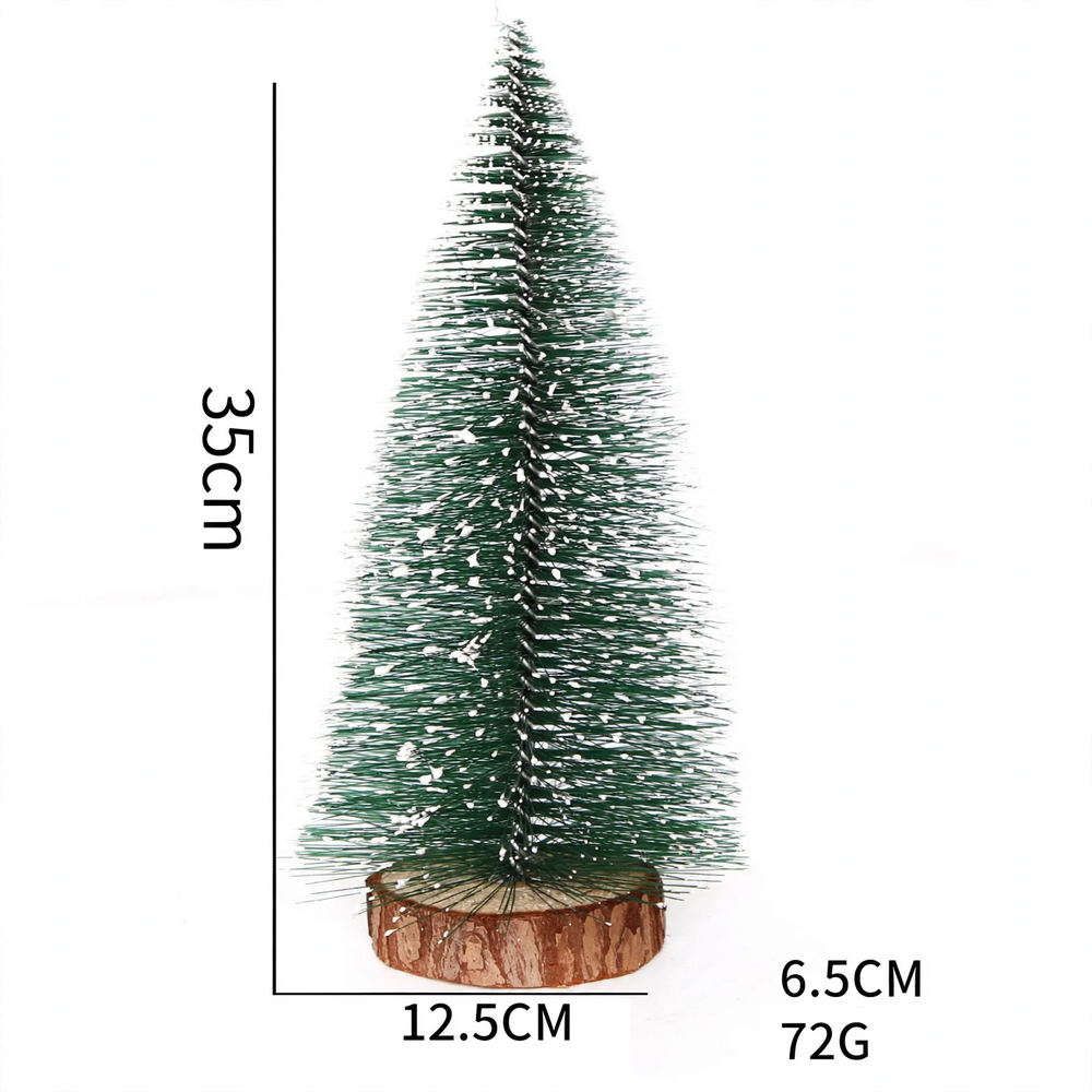 Mini Christmas tree with LED lighting as table decoration